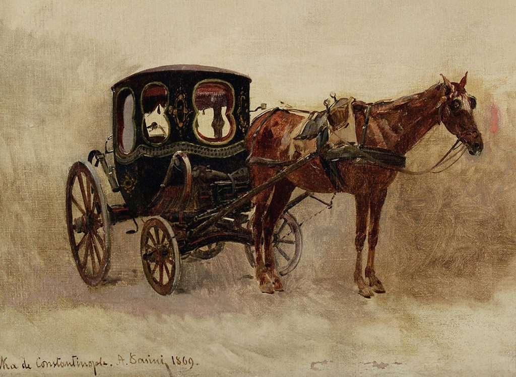 OrientalistItalyanAlbertoPasini(1826-1899)AtArabasi1869