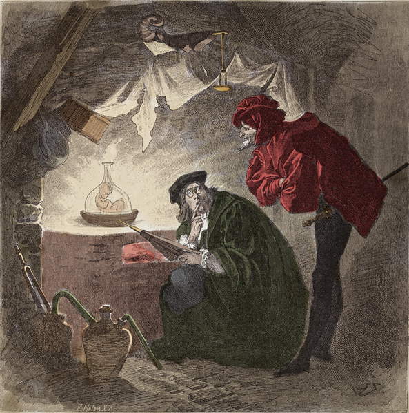 Unknown_artist_-_Mephistopheles_(Mephisto)_a_Faust_Illustration_de_Faust_by_Johann_Wolfgang_von_-_(MeisterDrucke-1005453)