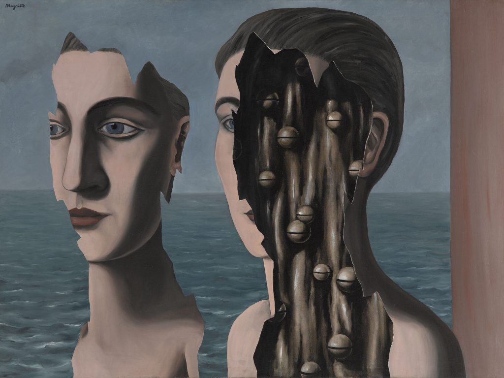 Rene-Magritte-Belgian-1898-1967-The-Secret-Double-Le-Double-secret-1927-Oil-on-canvas-114-x-162